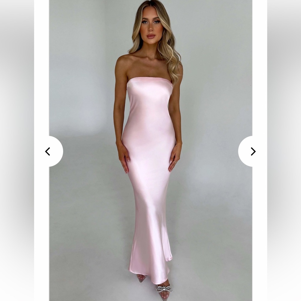 Babyboo blush maxi dress